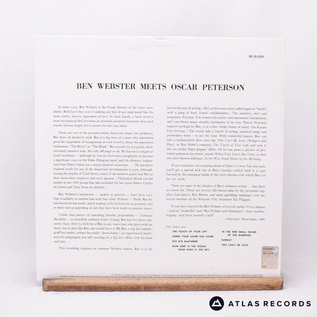 Ben Webster - Ben Webster Meets Oscar Peterson - 180G LP Vinyl Record - EX/EX