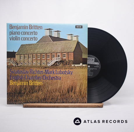 Benjamin Britten Piano Concerto LP Vinyl Record - Front Cover & Record
