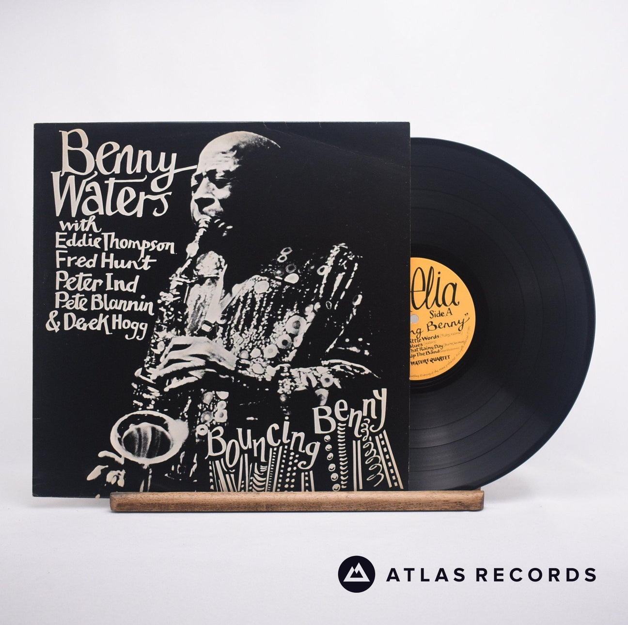 Benny Waters Bouncing Benny LP Vinyl Record - Front Cover & Record