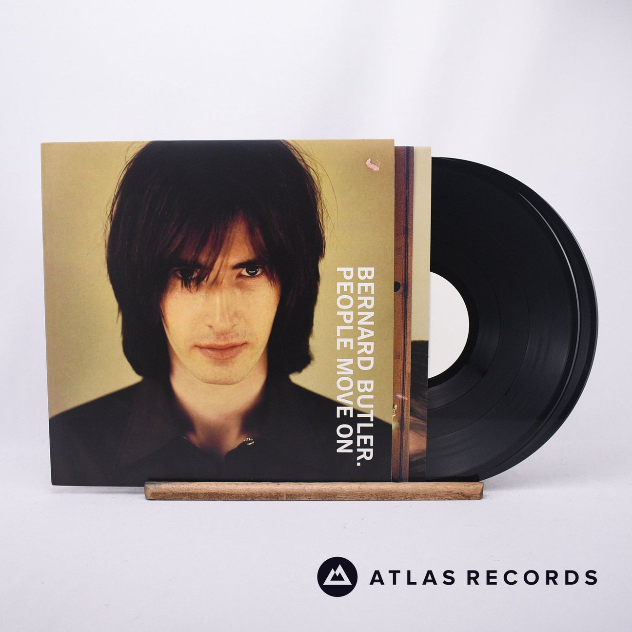 Bernard Butler People Move On 2 x LP Vinyl Record - Front Cover & Record