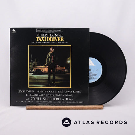 Bernard Herrmann Original Motion Picture Soundtrack - Taxi Driver LP Vinyl Record - Front Cover & Record