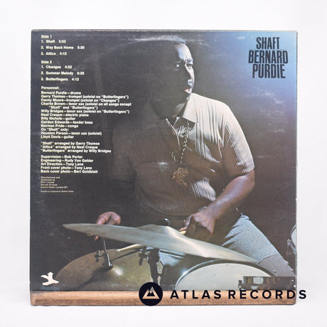 Bernard Purdie - Shaft - LP Vinyl Record - VG+/EX