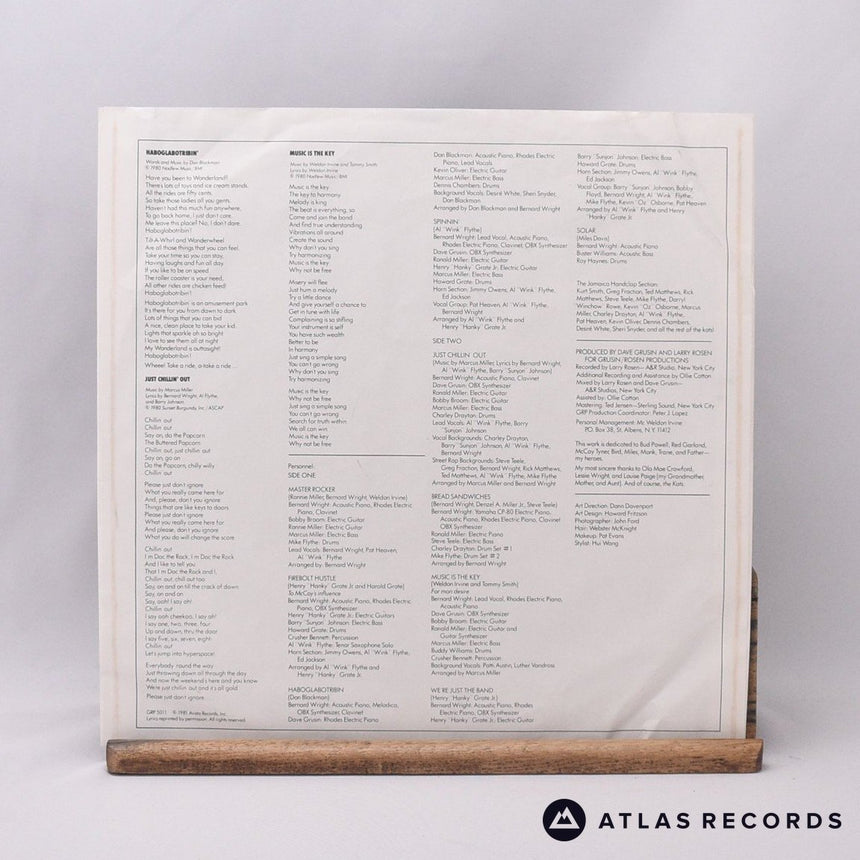 Bernard Wright - 'Nard - Sterling LP Vinyl Record - EX/EX