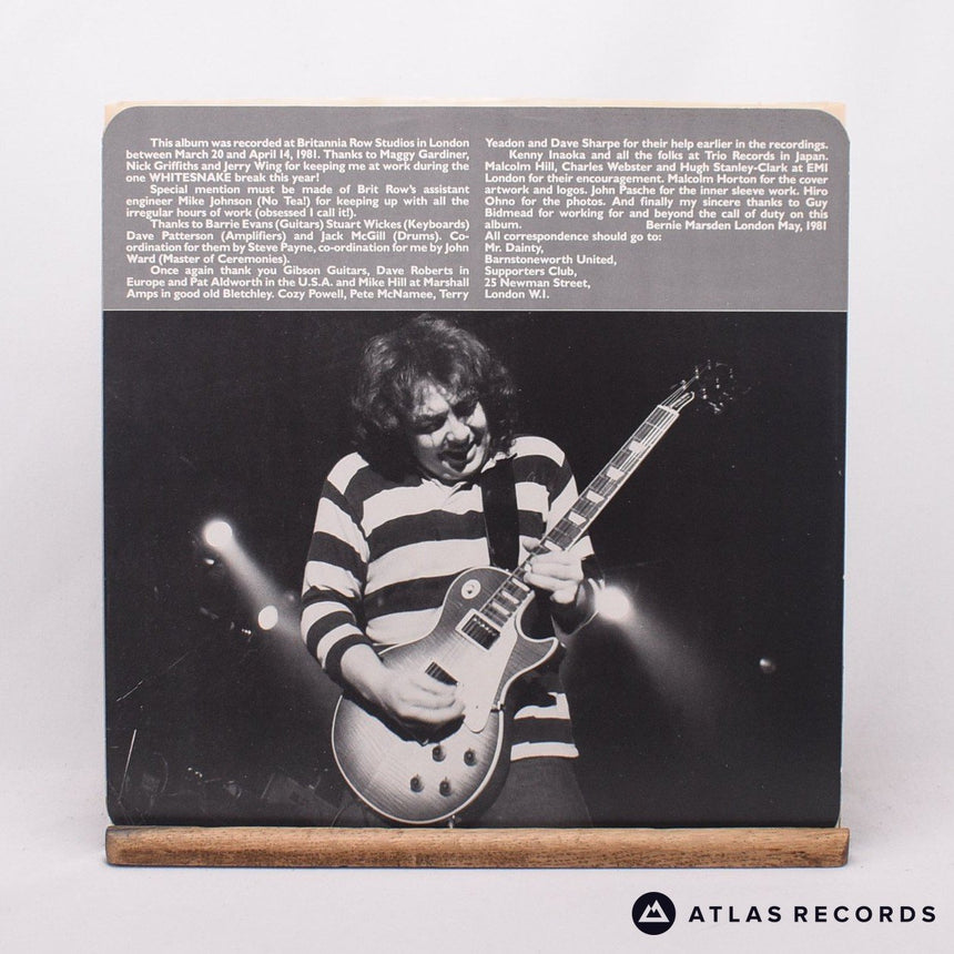 Bernie Marsden - Look At Me Now - LP Vinyl Record - EX/EX