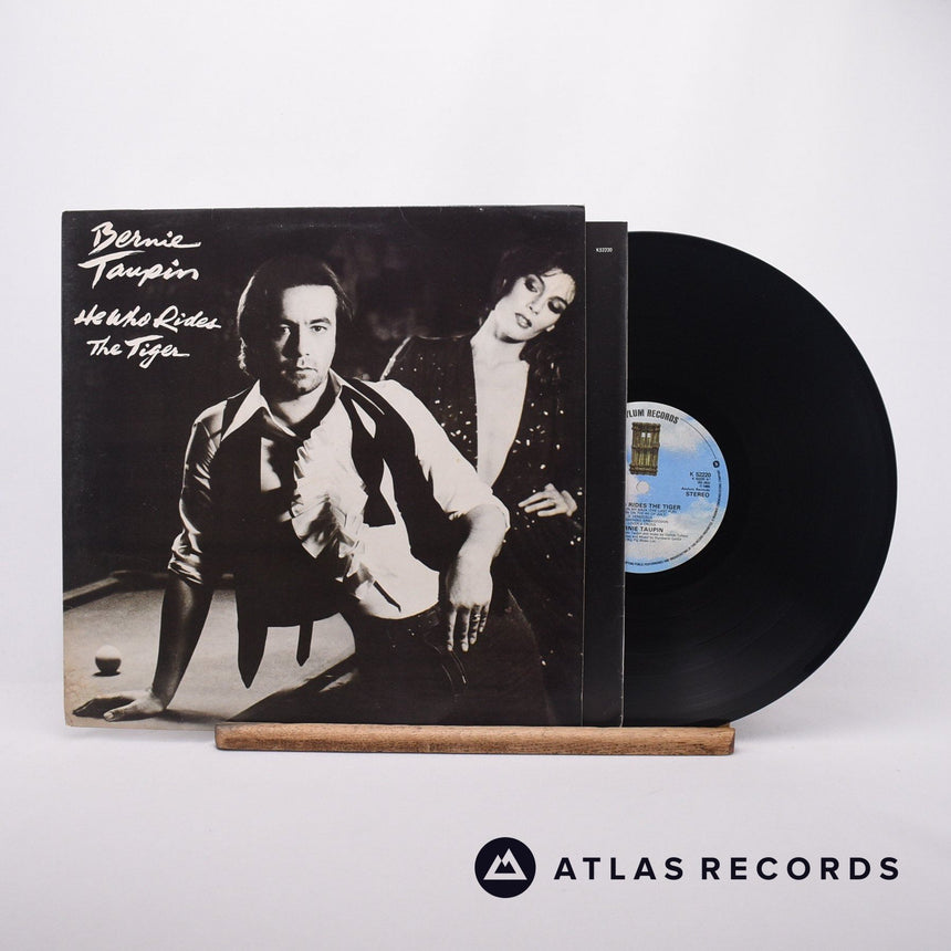 Bernie Taupin He Who Rides The Tiger LP Vinyl Record - Front Cover & Record
