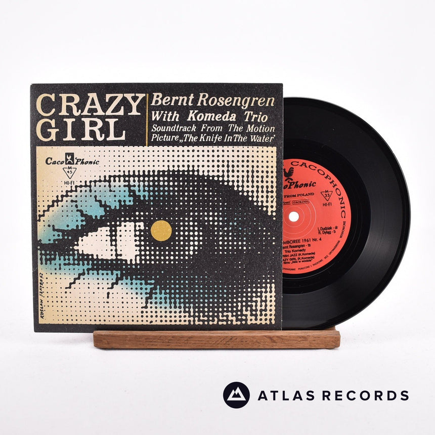 Bernt Rosengren Jazz Jamboree 1961 Nr. 4 7" Vinyl Record - Front Cover & Record