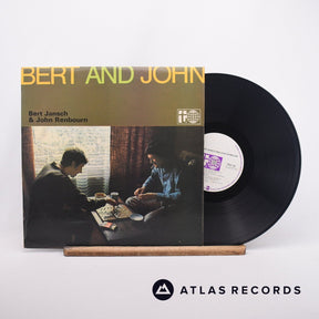 Bert Jansch Bert And John LP Vinyl Record - Front Cover & Record