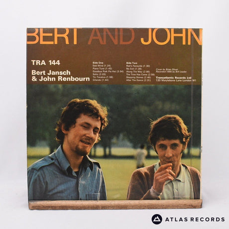 Bert Jansch - Bert And John - Mono Repress A B LP Vinyl Record - VG+/VG
