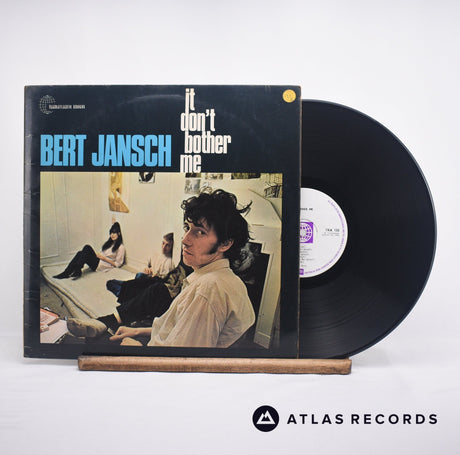 Bert Jansch It Don't Bother Me LP Vinyl Record - Front Cover & Record