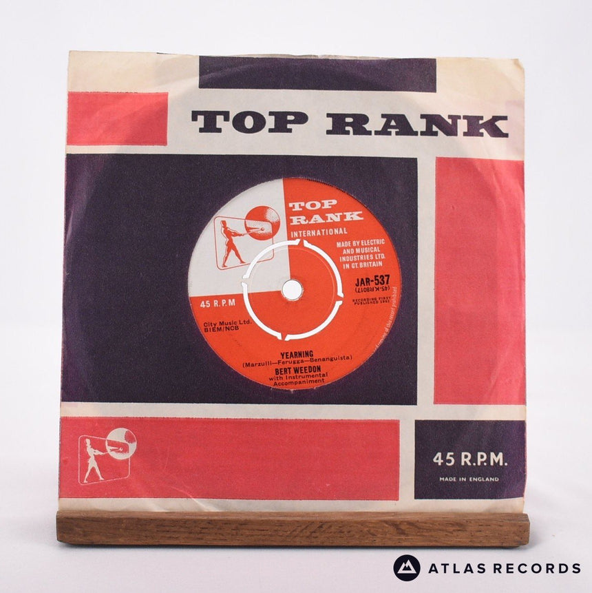 Bert Weedon - Ginchy - 7" Vinyl Record - EX/VG+