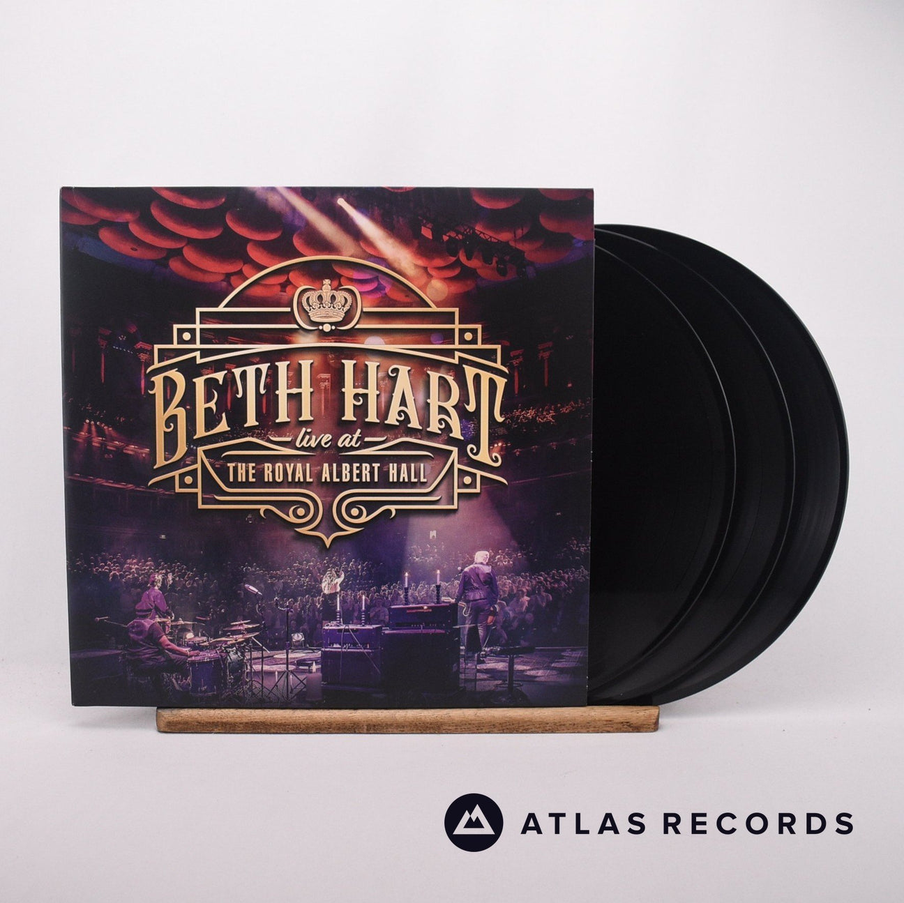Beth Hart Live At The Royal Albert Hall 3 x LP Vinyl Record - Front Cover & Record