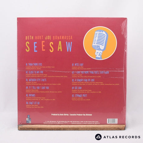 Beth Hart - Seesaw - 180G Transparent Reissue LP Vinyl Record - NEW