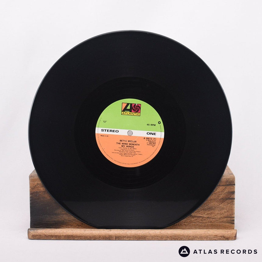Bette Midler - The Wind Beneath My Wings - 12" Vinyl Record - EX/VG+