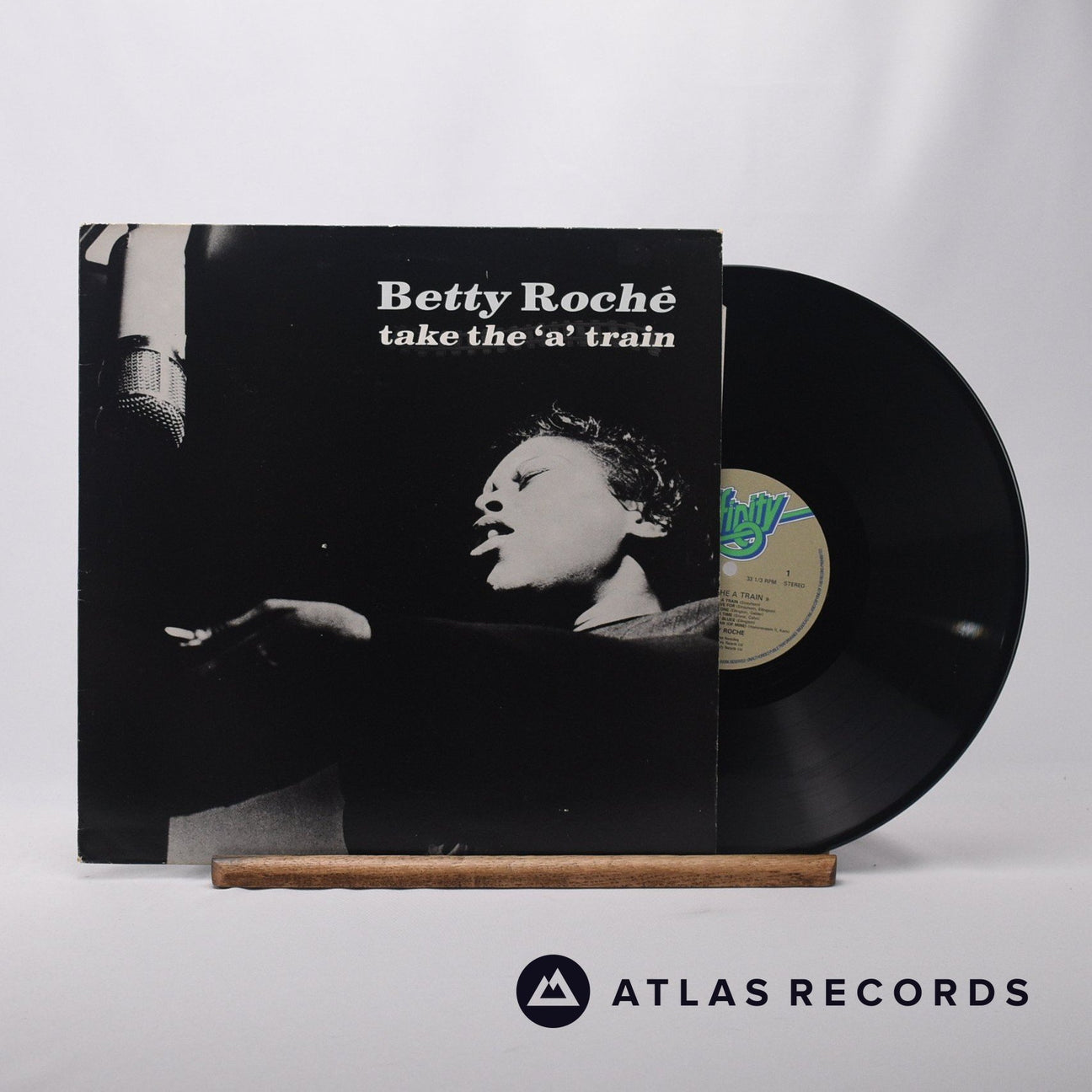 Betty Roché Take The "A" Train LP Vinyl Record - Front Cover & Record