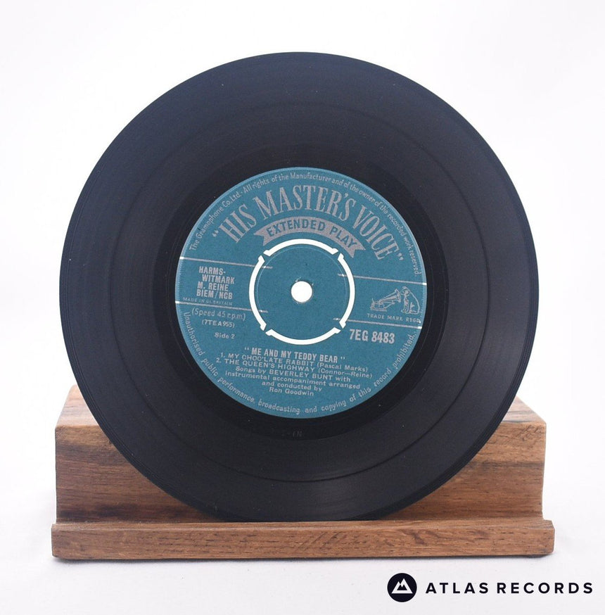Beverley Bunt - Me And My Teddy Bear - 7" EP Vinyl Record - EX/VG+