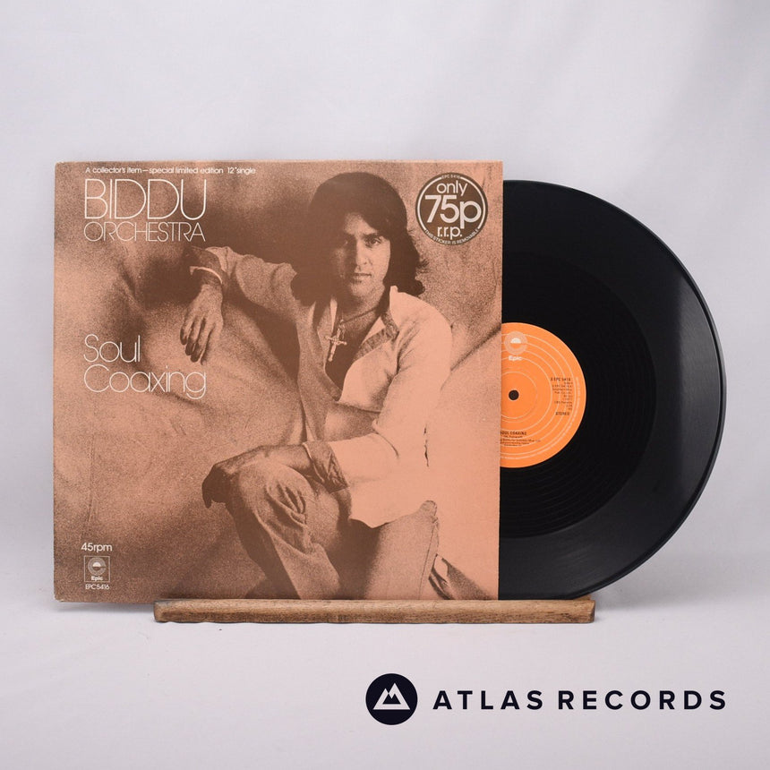 Biddu Orchestra Soul Coaxing 12" Vinyl Record - Front Cover & Record