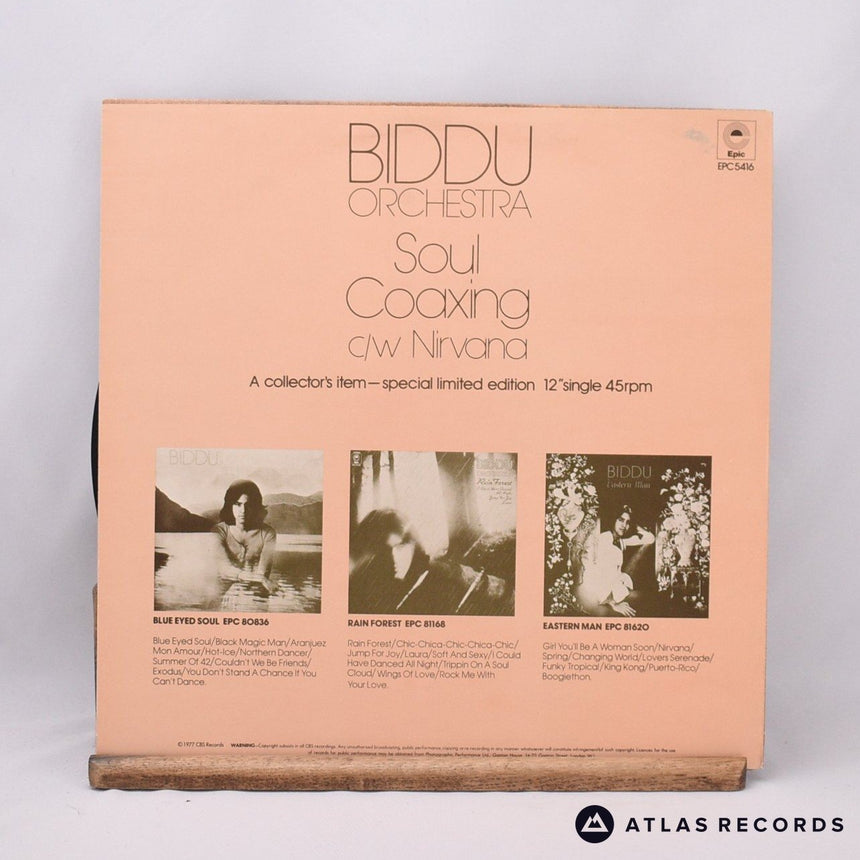 Biddu Orchestra - Soul Coaxing - Limited Edition 12" Vinyl Record - EX/EX