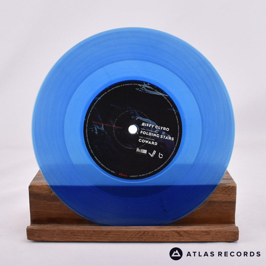 Biffy Clyro - Folding Stars - Blue Numbered 7" Vinyl Record - NM/VG+