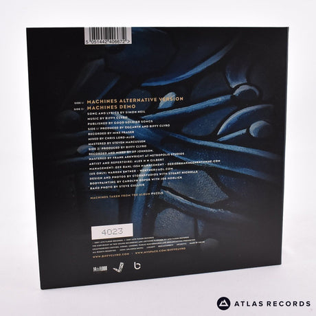 Biffy Clyro - Machines - Blue Limited Edition Numbered 7" Vinyl Record - NM/NM