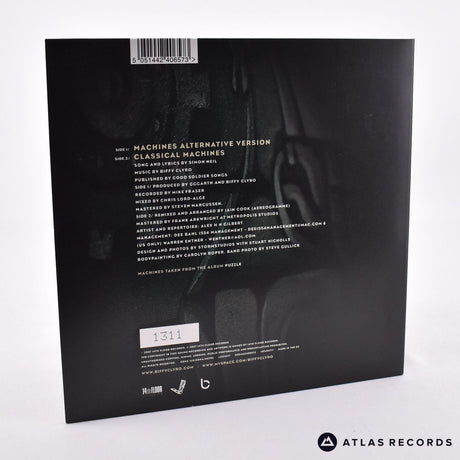 Biffy Clyro - Machines - Blue Numbered Poster Gatefold 7" Vinyl Record - NM/NM