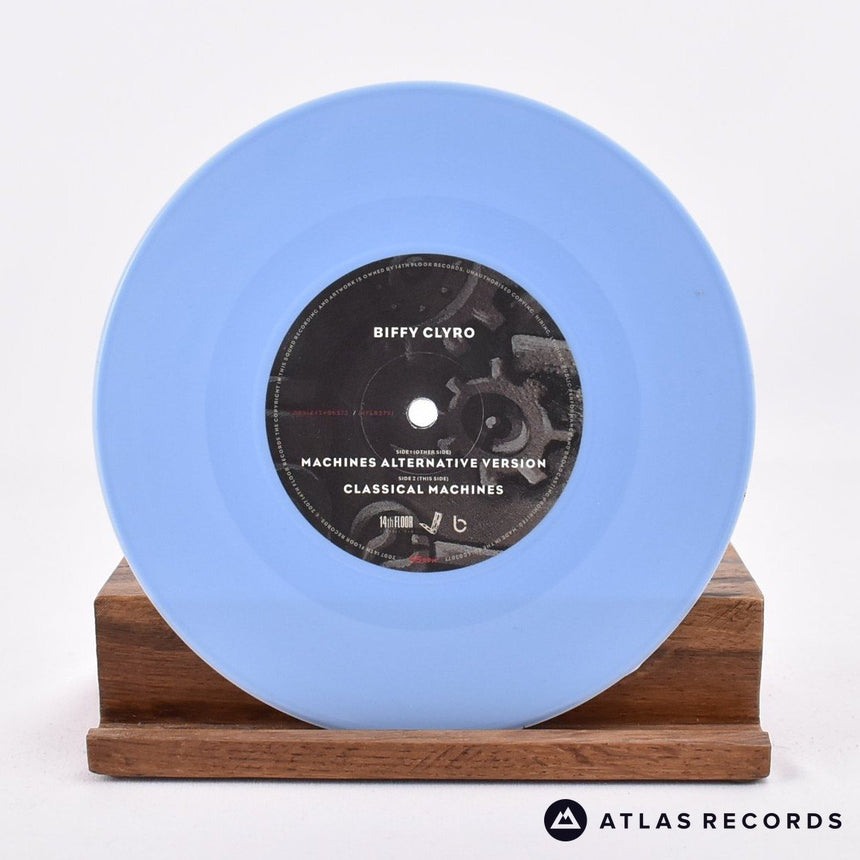 Biffy Clyro - Machines - Blue Numbered Poster Gatefold 7" Vinyl Record - NM/NM
