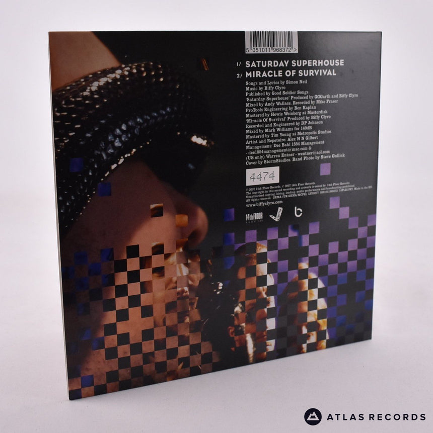 Biffy Clyro - Saturday Superhouse - Purple Numbered 7" Vinyl Record - NM/NM