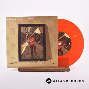 Biffy Clyro Who's Got A Match? 7" Vinyl Record - Front Cover & Record