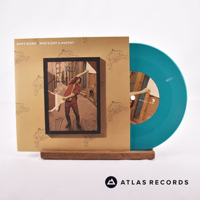 Biffy Clyro Who's Got A Match? 7" Vinyl Record - Front Cover & Record