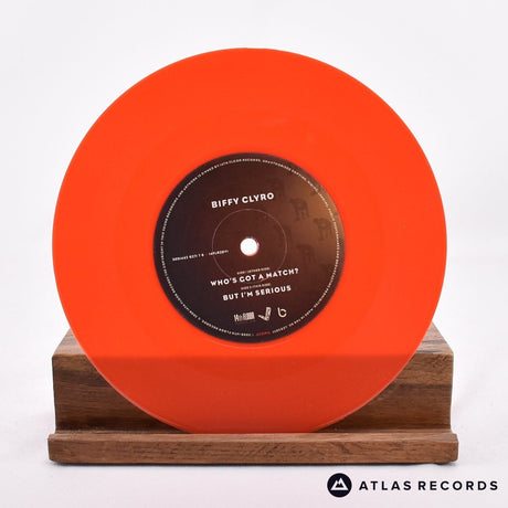 Biffy Clyro - Who's Got A Match? - Red Numbered 7" Vinyl Record - NM/NM