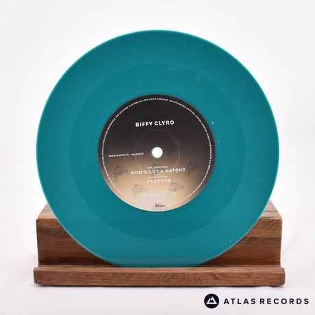 Biffy Clyro - Who's Got A Match? - Turquoise Numbered 7" Vinyl Record - NM/NM