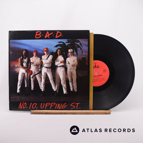 Big Audio Dynamite No. 10, Upping St. LP Vinyl Record - Front Cover & Record