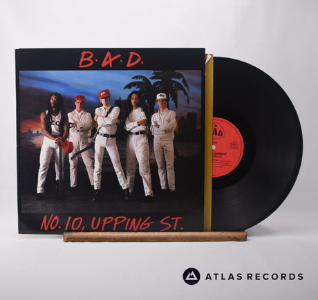 Big Audio Dynamite No. 10, Upping St. LP Vinyl Record - Front Cover & Record