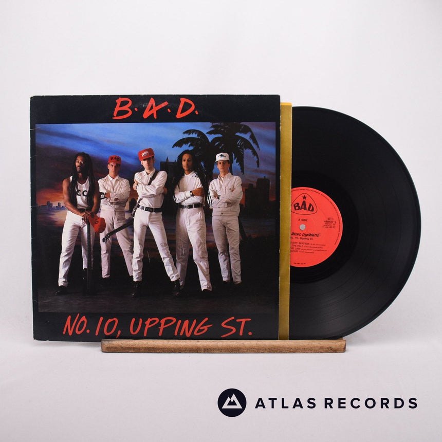 Big Audio Dynamite No. 10, Upping St. LP Vinyl Record - Front Cover & Record
