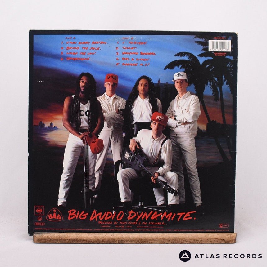 Big Audio Dynamite - No. 10, Upping St. - LP Vinyl Record - VG+/EX
