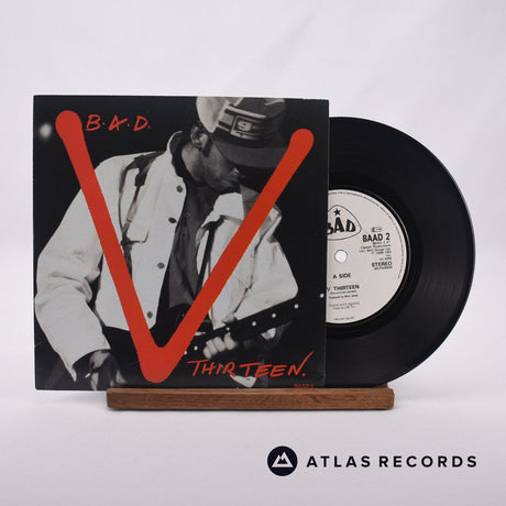 Big Audio Dynamite V. Thirteen 7" Vinyl Record - Front Cover & Record