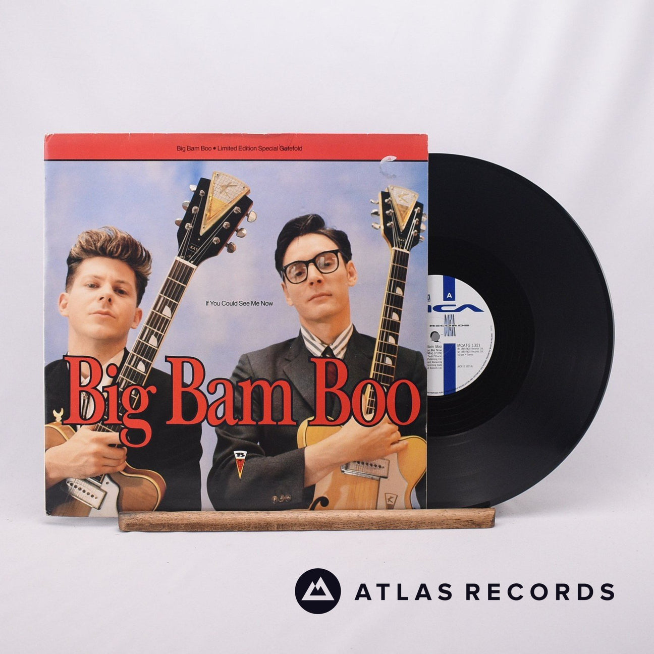 Big Bam Boo If You Could See Me Now 12" Vinyl Record - Front Cover & Record