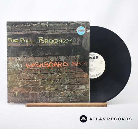 Big Bill Broonzy Big Bill Broonzy And Washboard Sam LP Vinyl Record - Front Cover & Record
