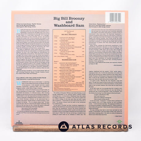 Big Bill Broonzy - Big Bill Broonzy And Washboard Sam - LP Vinyl Record - EX/NM