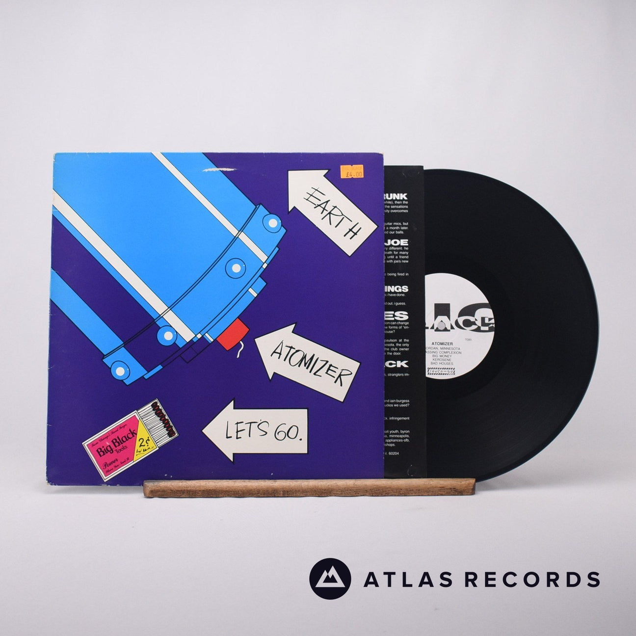 Big Black Atomizer LP Vinyl Record - Front Cover & Record