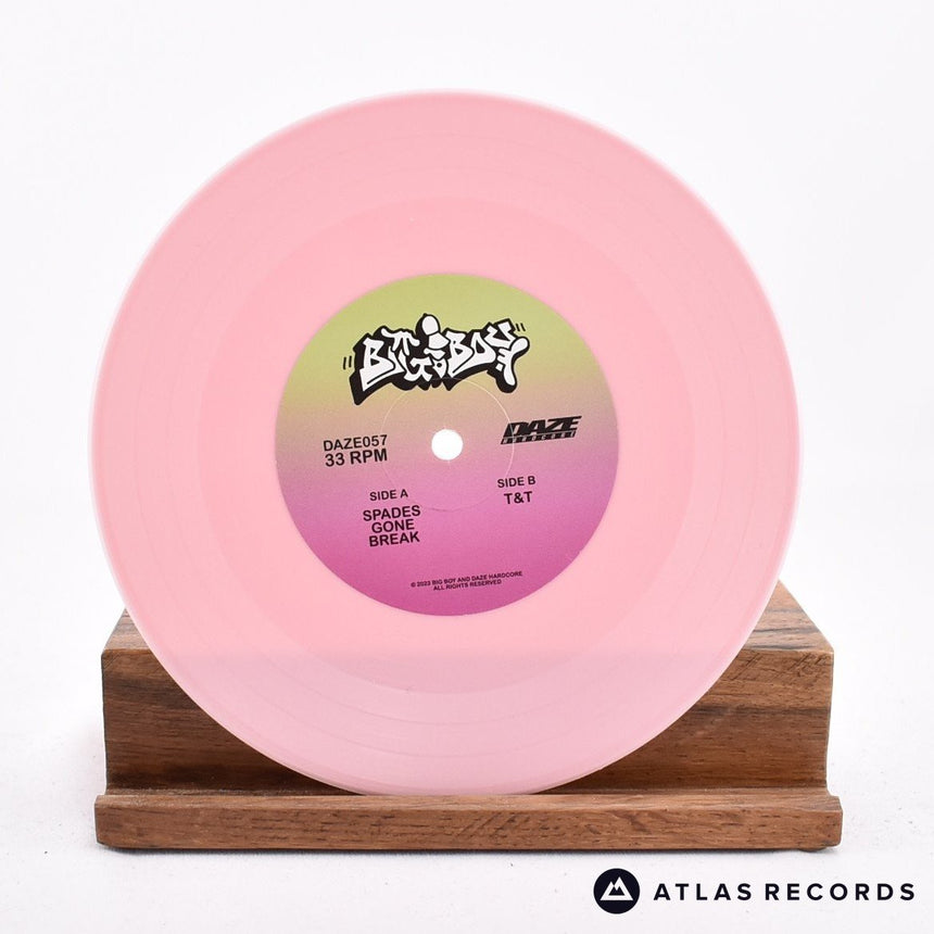 Big Boy - Spring Promo 2023 - Pink Second Press Us 7" Vinyl Record - NM/NM
