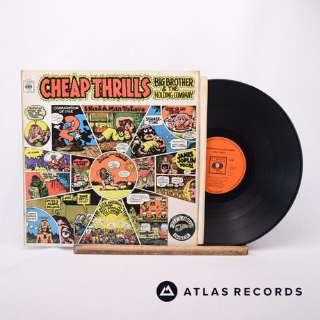 Big Brother & The Holding Company Cheap Thrills LP Vinyl Record - Front Cover & Record