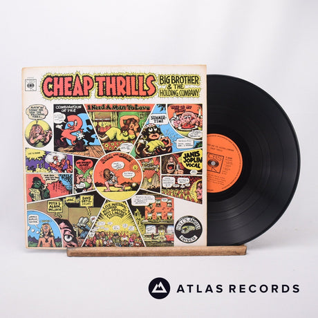 Big Brother & The Holding Company Cheap Thrills LP Vinyl Record - Front Cover & Record