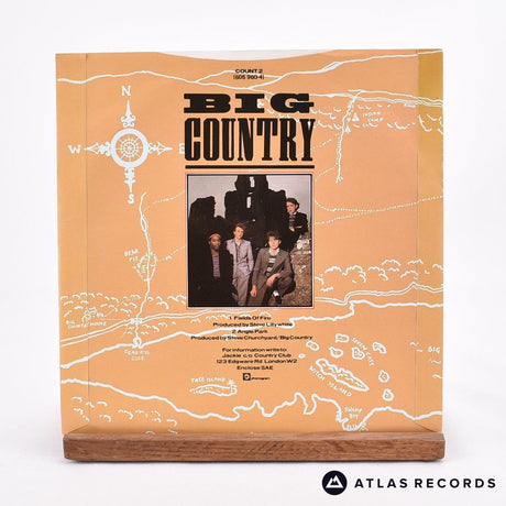 Big Country - Fields Of Fire - 7" Vinyl Record - EX/EX