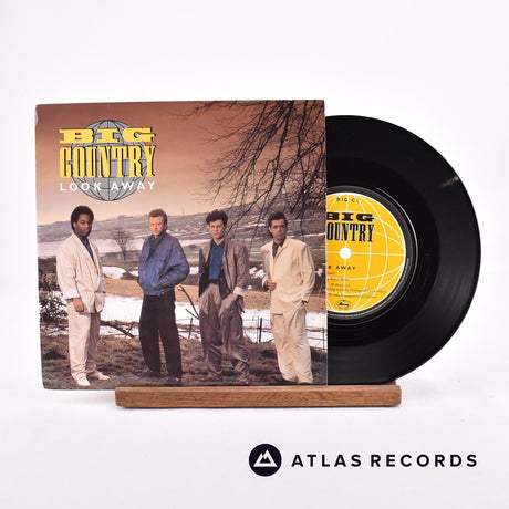 Big Country Look Away 7" Vinyl Record - Front Cover & Record