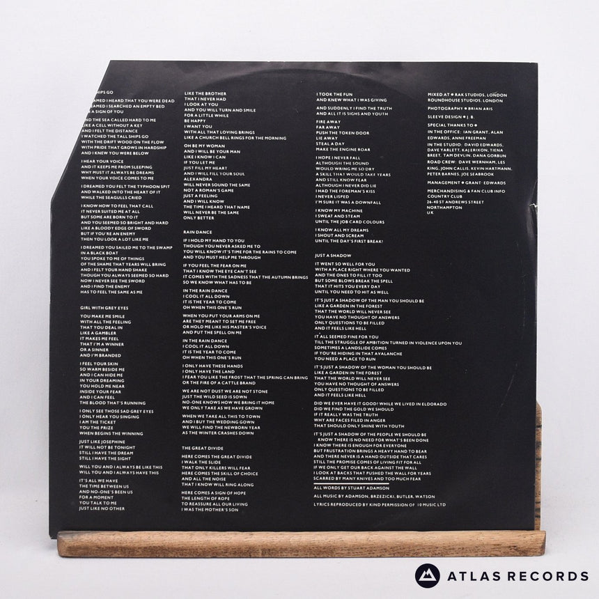 Big Country - Steeltown - LP Vinyl Record - EX/EX