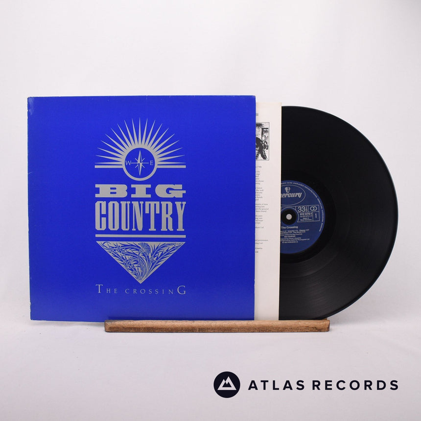 Big Country The Crossing LP Vinyl Record - Front Cover & Record