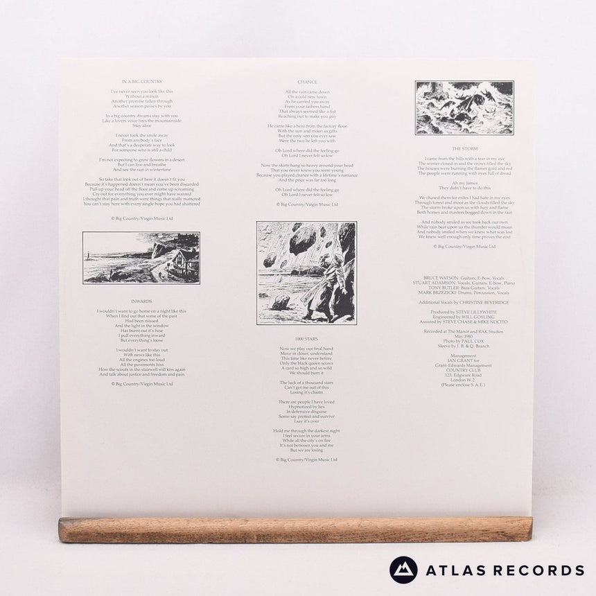 Big Country - The Crossing - LP Vinyl Record - EX/EX