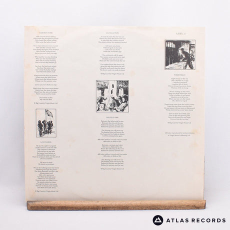 Big Country - The Crossing - Textured Sleeve LP Vinyl Record - EX/VG+
