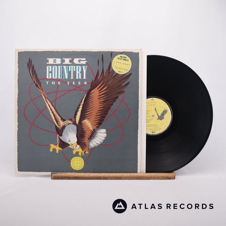 Big Country The Seer LP Vinyl Record - Front Cover & Record