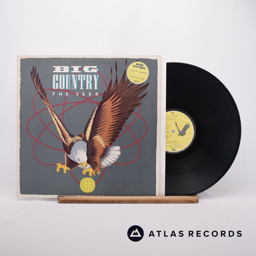 Big Country The Seer LP Vinyl Record - Front Cover & Record